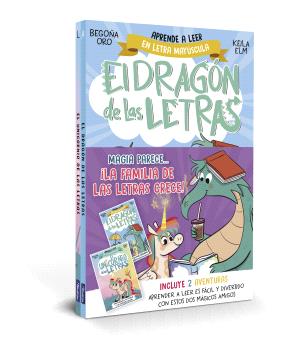 DRAGÓN DE LAS LETRAS, EL - MAGIA PARECE... ¡LA FAMILIA DE LAS LETRAS CRECE! PACK CON DOS LIBROS DEL UNICORNIO Y EL DRAGÓN DE LAS LETRAS