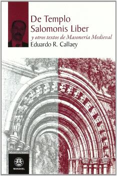 DE TEMPLO SALOMONIS LIBER y otros textos MASONERIA MEDIEVAL