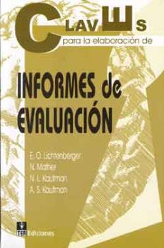 CLAVES ELABORACIÓN INFORMES EVALUACIÓN