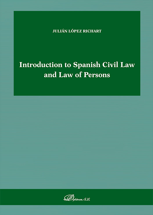 INTRODUCTION TO SPANISH CIVIL LAW AND LAW OF PERSONS